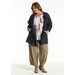 LEKKER CARDIGAN I VISCOSE, MRK BL,