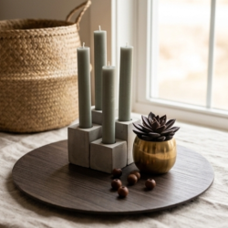 VAKKERT RUNDT FAT, 33 CM, GR�