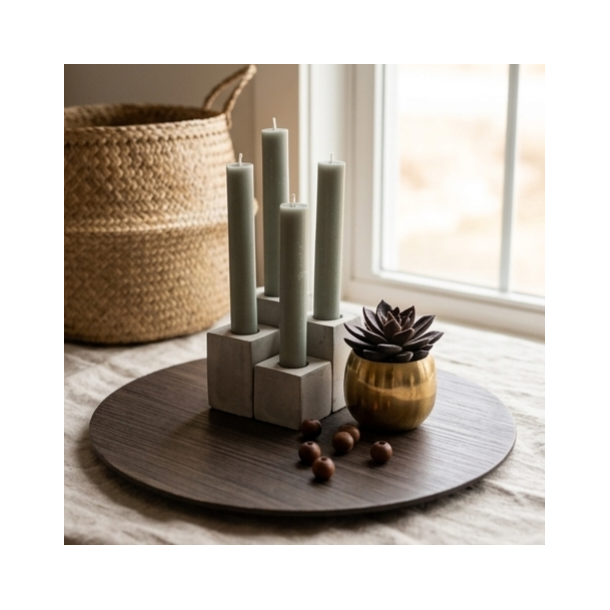 VAKKERT RUNDT FAT, 33 CM, GR�