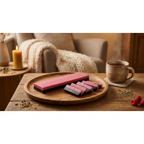 GAMMELDAGS KARAMELL STANG MED SMAK AV SALT LAKRIS OG BRINGEB�R, 100 GR.