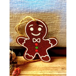 PEPPERKAKE FIGUR, KAKEMANN, 14 CM