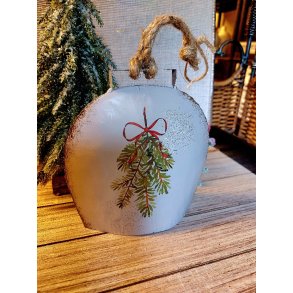 STOR OG FLOTT JULEBJELLE MED MOTIV, 14,5 X 15 CM