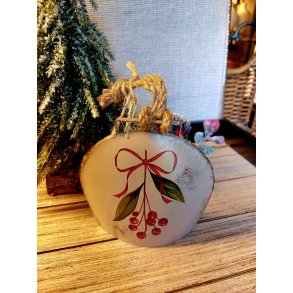 FLOTT JULEBJELLE MED MOTIV, 11,5 X 12 CM