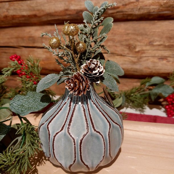 TRENDY VASE GR�NN, 11 x 11 CM