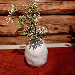 NYDELIG LITEN VASE, H 11 CM