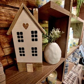 STILIG TREHUS, H 25 CM