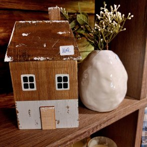 STILIG TREHUS, H 16 CM