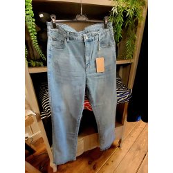 LEKKER JEANS MED GOD STRETCH, LYS DENIM