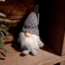 NISSEGNOM MED GR LUE OG GR KLR, H 15 CM