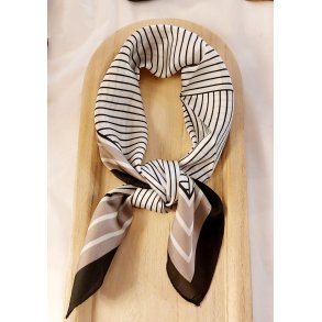 LEKKERT LITE SKJERF, HVIT/BEIGE/SVART