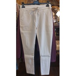 BUKSE MED SUPER STRETCH, VISCOSE, SAND