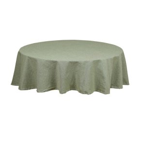 LEKKER RUND DUK, LYS GRNN.  160 CM