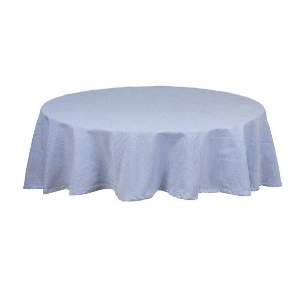 LEKKER RUND DUK, LYS BL,  160 CM