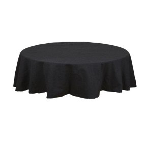 LEKKER RUND DUK, SVART,  160 CM