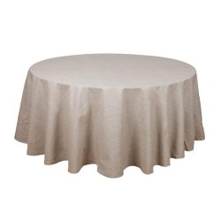 LEKKER RUND DUK, � 180 CM, OFFWHITE