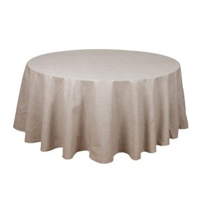 LEKKER RUND DUK, � 180 CM, OFFWHITE