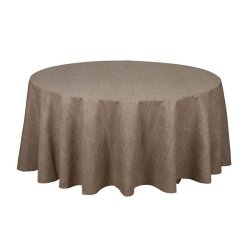 LEKKER RUND DUK, BRUN, � 180 CM, 