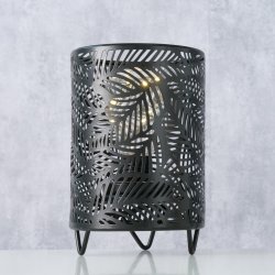 TRENDY BATTERI LAMPE, SVART, H 18 CM