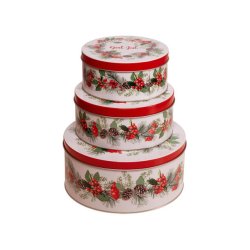 VAKKER KAKEBOKS "GOD JUL", 16 CM