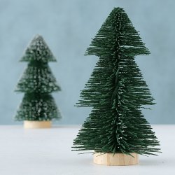 DEKORATIVT GRNT TRE, H 20 CM