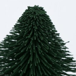 DEKORATIVT GRNT TRE, H 20 CM