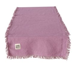 LEKKER LPER I BOMULL, MRK ROSA, 40 X 140 CM