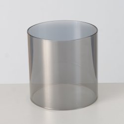 NYDELIG LYKT MED LEDLYS OG TIMER, 8 X 12,2 CM