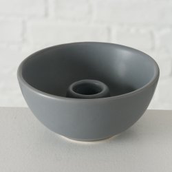 TRENDY LYSESTAKE I KERAMIKK, GR,  5 X 10 CM