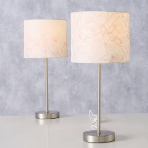 NYDELIG LAMPE MED MNSTER P HELE SKJERMEN, H 40 CM