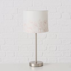 NYDELIG LAMPE MED MNSTER P HALVE SKJERMEN, H 40 CM