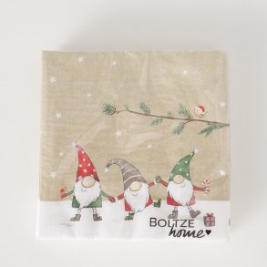 NYDELIG JULESERVIETT MED NISSEMOTIV, LUNCH