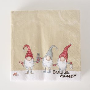 NYDELIG JULESERVIETT MED NISSEMOTIV, LUNCH