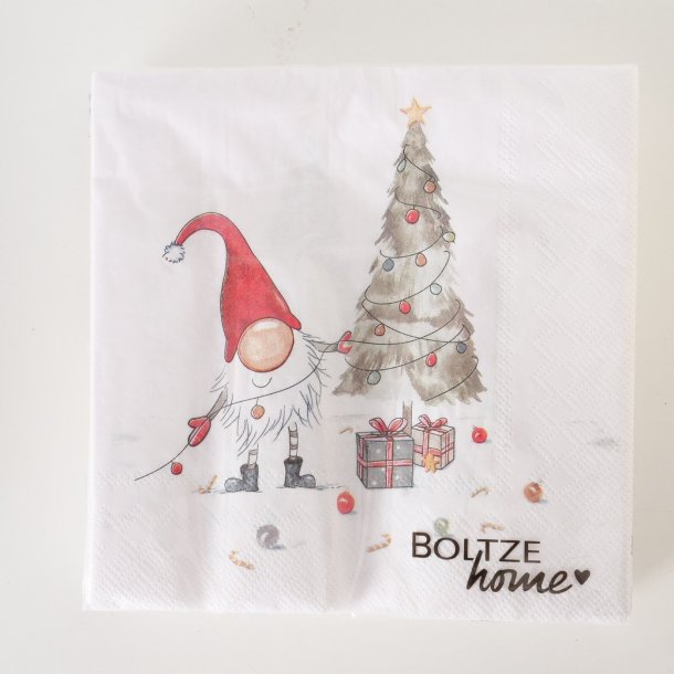 NYDELIG JULESERVIETT MED NISSEMOTIV, LUNCH