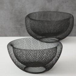 STILIG SKL I METALL, SORT,  28 CM