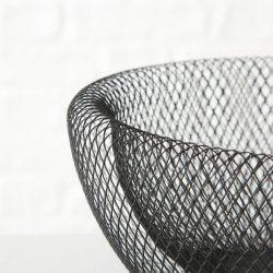 STILIG SKL I METALL, SORT,  28 CM