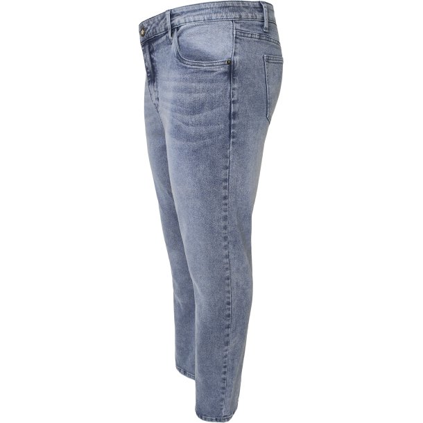 LEKKER JEANS MED GOD STRETCH, LYS DENIM