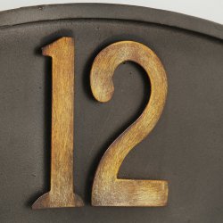 STOR OG TRENDY KLOKKE, � 78 CM