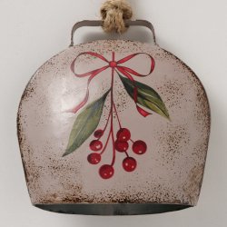 FLOTT JULEBJELLE MED MOTIV, 11,5 X 12 CM