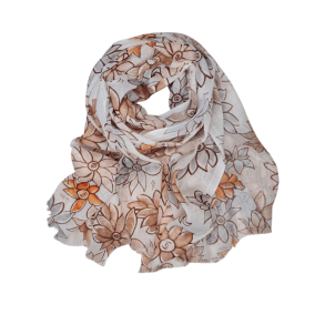 NYDELIG LETT SKJERF MED MNSTER, ORANGE