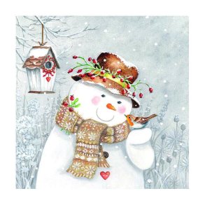 JULESERVIETT MED SNMANN, LUNCH