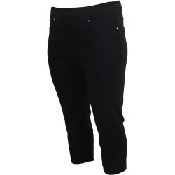 CAPRI BUKSE MED SUPER STRETCH, VISCOSE, SVART