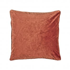 LEKKERT PUTETREKK, RUST, MYK VELOUR, 45 X 45 CM