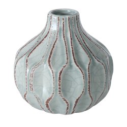 TRENDY VASE GR�NN, 11 x 11 CM