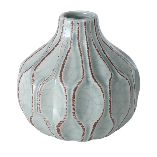 TRENDY VASE GR�NN, 11 x 11 CM