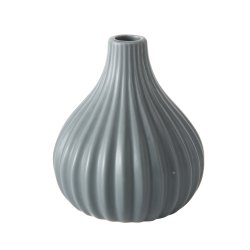 TRENDY VASE BL�GR�, H 11 CM, � 9 CM