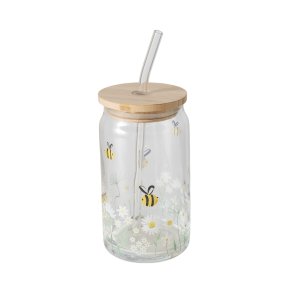 KOSELIG PARTY KRUS MED BIER OR BLOMSTER, 450 ML