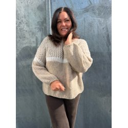 HERLIG OG MYK ONE-SIZE GENSER, OFFWHITE