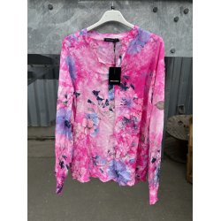 VAKKER VISCOSE BLUSE, ROSA