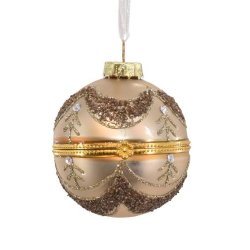 DEN VAKRESTE GLASSKULE SOM KAN PNES, RUND, 7 CM