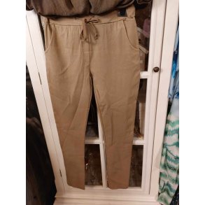 BUKSE MED SUPER STRETCH, VISCOSE, BEIGE